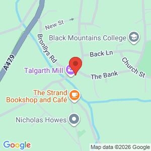 Talgarth Surgery - Drop In location map