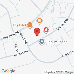 Community Contact Point - Canford Heath Library location map