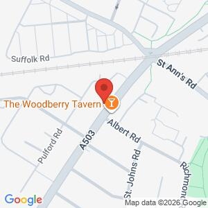 Cuppa with a Copper location map