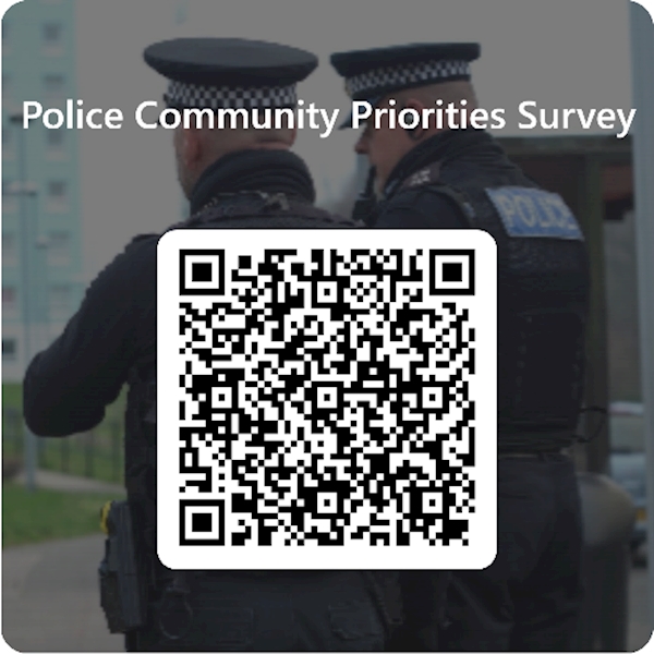 A qr code on a police officer's back

AI-generated content may be incorrect.