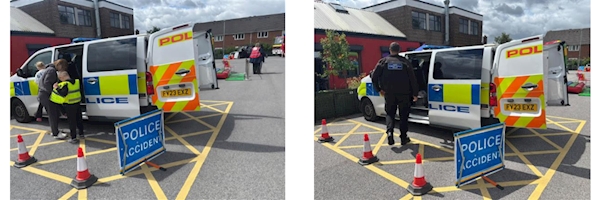 Police Van, Road Signs and Communities