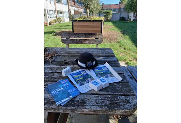 Community drop in today at Shipton Close.