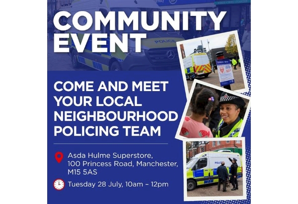 Community event Asda Hulme Superstore