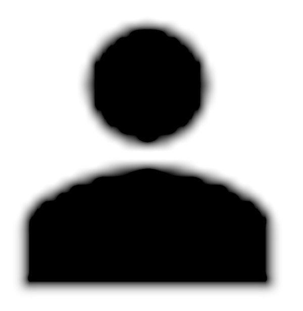 User with solid fill