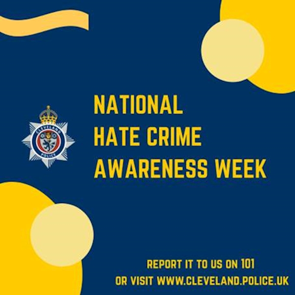 We're supporting National Hate Crime Awareness Week | Cleveland Police