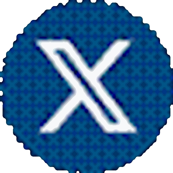 A blue circle with white x in it

Description automatically generated