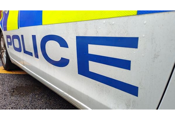Side of GMP police vehicle