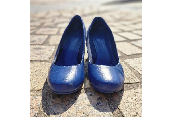 Blue Shoes Exhibition