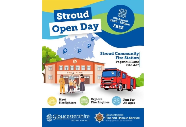 Stroud open day poster