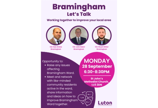 Bramingham Lets talk Leaflet