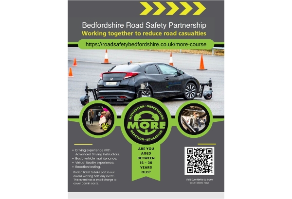 young driver experience flyer