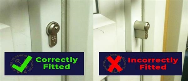 A close-up of a door lock

AI-generated content may be incorrect.