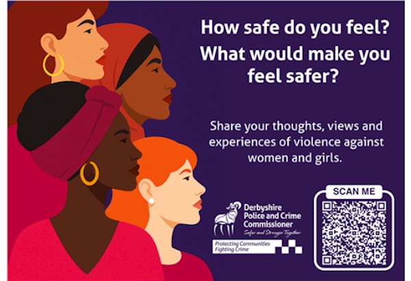 Share your experiences of gender violence poster