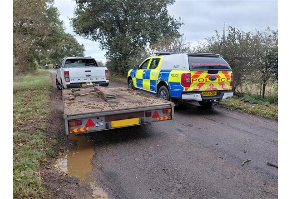 Stolen trailer recovered due to rural community teamwork