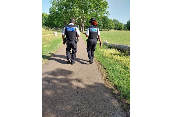 Foot Patrol at West Ham Park