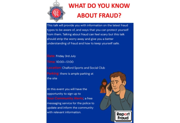 Fraud poster