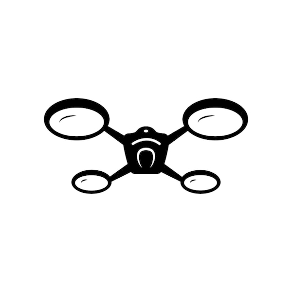 Drone logo design | Premium Vector