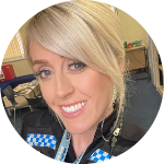 Rachael Wonfor (Warwickshire Police SNT, PC, Rugby Town Centre)