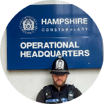 Tom Harries (Hampshire & Isle of Wight Constabulary, PC, Winchester Rural)