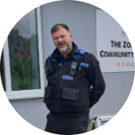 Steve Robinson (West Mercia Police, Police Community Support Officer, Market Drayton)